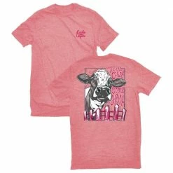 Brand new 🌟 Lincoln Outfitters Ladies Till the Cows Come Home Short Sleeve T-Shirt - LO-L204-ROSE - T-Shirts 🎁