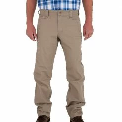 Best Pirce 🌟 Lincoln Outfitters Men's Flex Canvas Work Pants Khaki - 100085-KH 💯