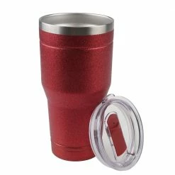 Wholesale 👍 Lincoln Outfitters 30oz. Stainless Glitter Tumbler Red - 87-404-0204 - Water Bottles & Hydration 💯