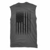 Cheapest 🥰 Lincoln Outfitters Men's Faded American Flag Sleeveless T-Shirt - LOTS-08 - T-Shirts 👏