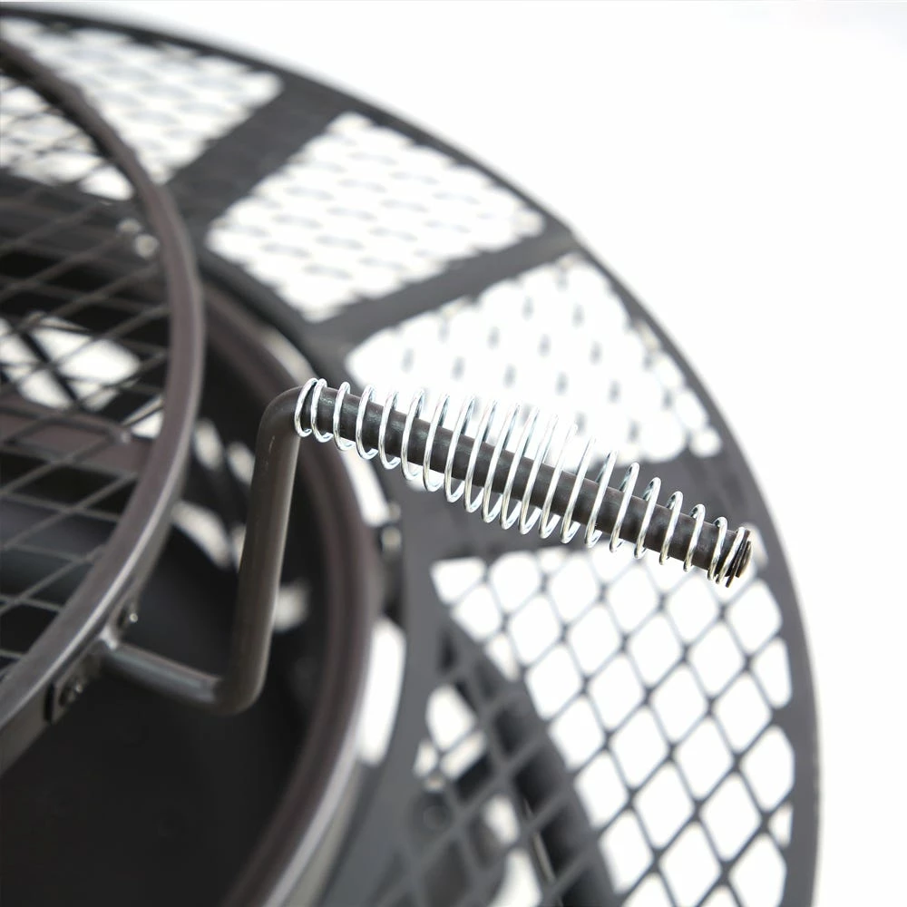 Deals 🤩 Lincoln Outfitters Steel Fire Pit with BBQ Grate - 90-165-0204 - Fire Pits & Heaters 🤩 - Image 2