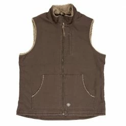 Wholesale 👏 Lincoln Outfitters 👩 Women's Sherpa Lined Duck Vest - RLWV15TSN - Vests 🌟