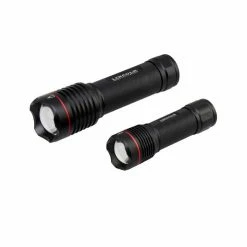 Outlet 😀 Lincoln Outfitters 2 Pack Flashlight - 600 & 2000 Lumens 66309 - Flashlights 😉