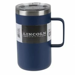 Wholesale 🛒 Lincoln Outfitters 20 Oz. Coffee Mug Navy Blue 87-962-0204 - Water Bottles & Hydration 💯