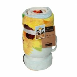 Promo β¨ Lincoln Outfitters Hanging with My Chicks Cow Printed Velvet 50 x 60 Throw - RK-PHVEL-CHIK - Blankets & Bedspreads β¨