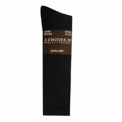 Brand new 🔥 Lincoln Outfitters Ladies Western Boot Sock - Black / Size Medium L9157-BL-M - 🧦 Socks 👩 Women's 🧨
