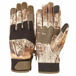Promo 🎉 Lincoln Outfitters Men’s Light Weight Unlined DWR Shooter’s Glove Real Tree Edge D-1410-EDG - Hunting Apparel ✔️