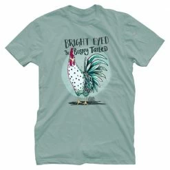 Outlet 🔥 Lincoln Outfitters Ladies Bright Eyed and Bushy Tailed Short Sleeve T-Shirt - LO-L193 - T-Shirts 🛒