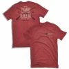 Discount 🎁 Lincoln Outfitters Men's Short Sleeve Tyranny Rebellion T-Shirt Brick Red Heather - LO-137 - T-Shirts 🛒