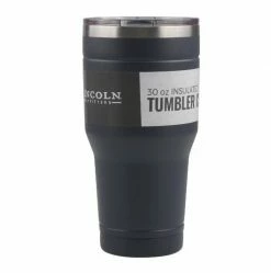 Flash Sale π Lincoln Outfitters 30oz. Stainless Steel Gray Tumble 30LO11C - Camp Kitchen π₯°