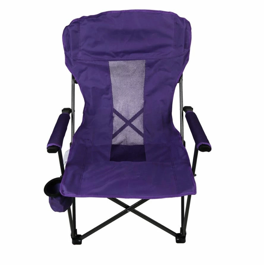 Promo β Lincoln Outfitters Hard Arm Folding Chair Purple 87-839-0204 - Camp Furniture β