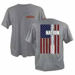 New 🎁 Lincoln Outfitters Men's One Nation Under God Short Sleeve T-Shirt - SG-77 - T-Shirts 🤩