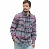 Discount 🛒 Lincoln Outfitters Men's Big and Tall Brawny Flannel Charcoal Heather LOFB-E0400CHRBT - Long Sleeve 👕 Shirts ✨