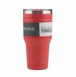 Best deal 🧨 Lincoln Outfitters 30oz. Stainless Steel Coral Tumbler 30LO2345 - Camp Kitchen 🛒