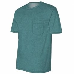 Brand new 👏 Lincoln Outfitters Men's Heavyweight Pocket T-Shirt -  LOPK-01-TEAL - T-Shirts ⌛