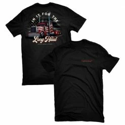 Best reviews of 🛒 Lincoln Outfitters Men's Tractor Trailer Short Sleeve T-Shirt - LO-111-BLK - T-Shirts ❤️