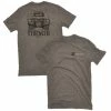 Promo 🥰 Lincoln Outfitters Men's Short Sleeve Strength 4X4 T-Shirt Walnut Dark Heather - LO-135 - T-Shirts 😍