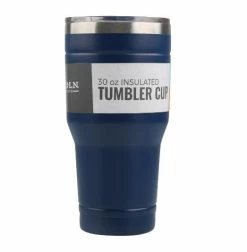 Best Sale ⭐ Lincoln Outfitters 30oz. Stainless Steel Dark Blue Tumbler 30LO289 - Camp Kitchen 😍