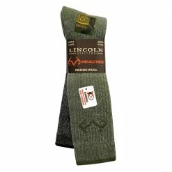 New 💯 Lincoln Outfitters Men's Elimishield Merino Wool Tall Boot Sock 2 Pack Assorted - RT/L2/9676-ASST - 🧦 Socks 🔔