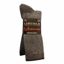 Best reviews of 👍 Lincoln Outfitters Men's Merino Wool Boot Sock 2 Pack Brown - RT/L2/9743-BRN - 🧦 Socks 😍