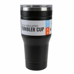 Outlet 🌟 Lincoln Outfitters 30 Oz. Tumbler Black 87-953-0204 - Water Bottles & Hydration 😉