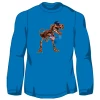 Brand new 👏 LO Youth Boy's USA T-Rex Long Sleeve T-Shirt French Blue - LOYMM-06 - T-Shirts ⌛