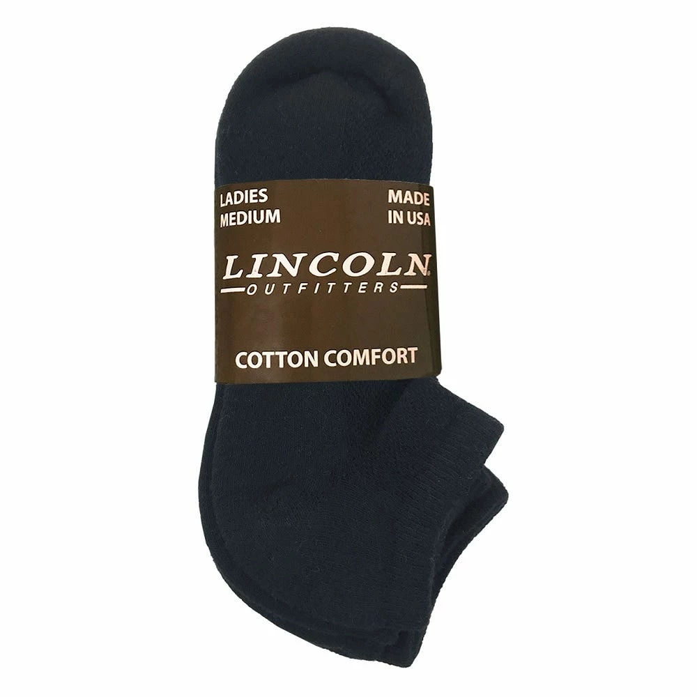 Deals β Lincoln Outfitters π© Women's No Show Sock 3 Pack - L3/9057-BL - 𧦠Socks π© Women's π