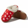 Cheapest 😍 Lincoln Outfitters 👩 Women's Printed Scuff with Cuff, Red - 60984 - 👩 Women's Slippers ⌛