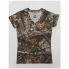Best deal 🔥 Women's Realtree Camo Short Sleeve T-Shirt - L0103 - T-Shirts 💯