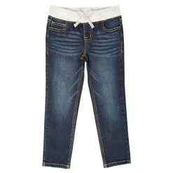 Deals 👍 Lincoln Outfitters Youth Girl's Straight Fit Pull-On Jean with Knit Waistband - LOG7271XDW - 👖 Jeans ❤️