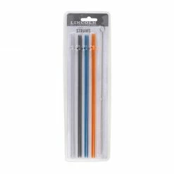 Cheap 😀 Lincoln Outfitters 4 Pack Plastic Straws 87-975-0204 - Tumblers 🥰