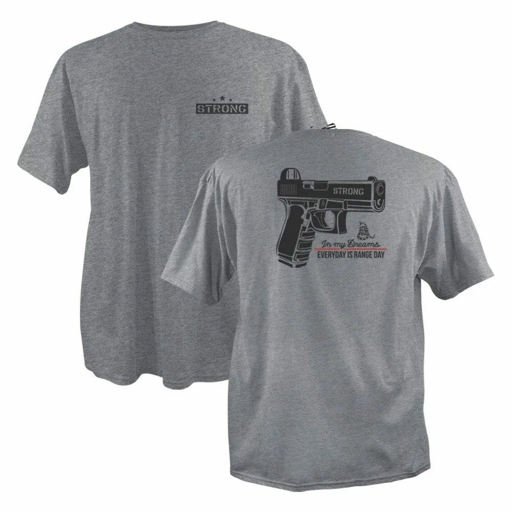 Hot Sale π Lincoln Outfitters Strong Men's Dream Range Day Short Sleeve T-Shirt - SG-93 - T-Shirts β€οΈ