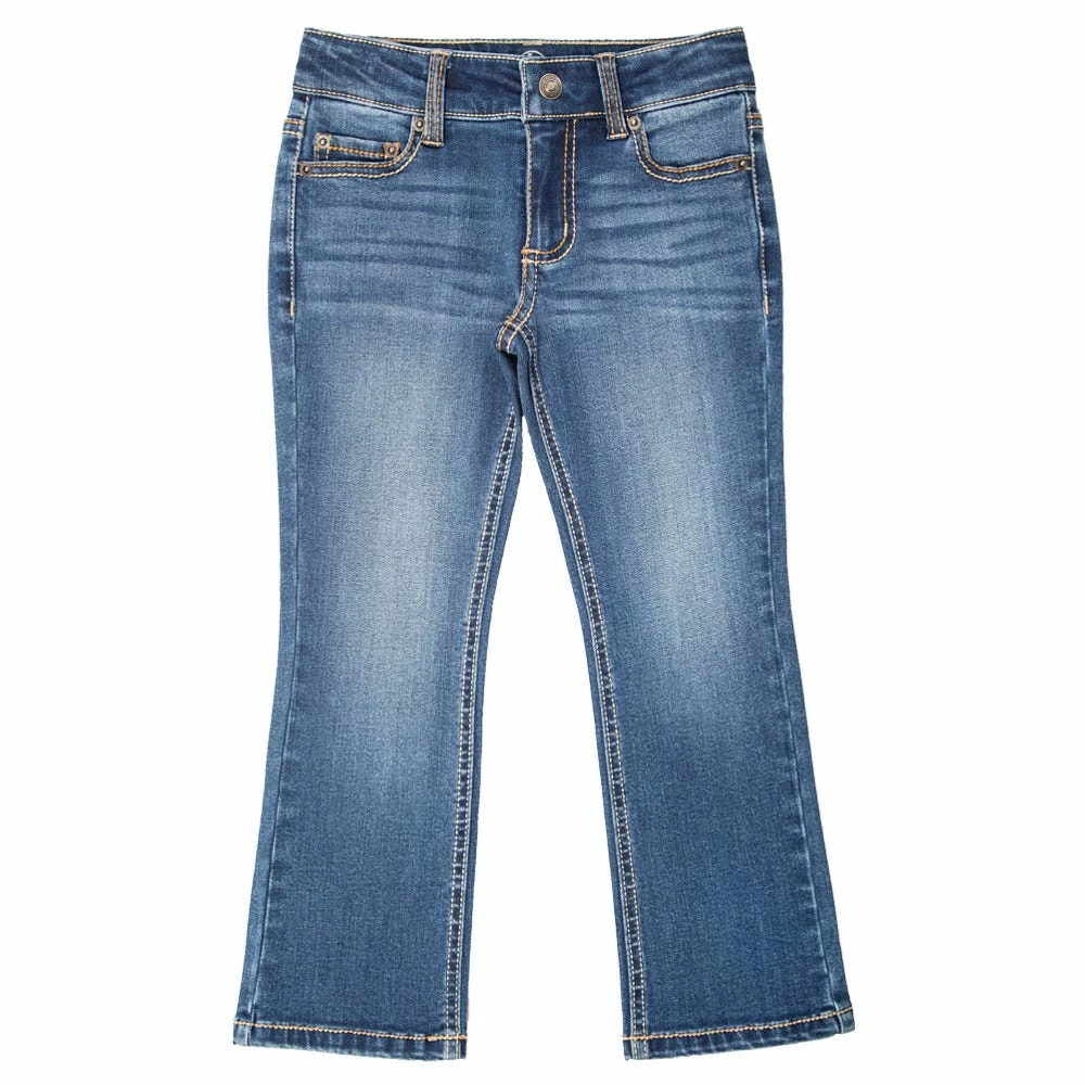 Promo π― Lincoln Outfitters Youth Girl's 5-Pocket Stretch Denim Bootcut Jean -Β LOG7270XMW - π Jeans π