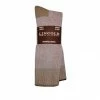 Outlet 😉 Lincoln Outfitters Men's Merino Wool Blend Marl Boot Sock 2 Pack - Tan / Size Large L2/72516-COY-L - 🧦 Socks 🥰