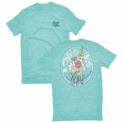 Wholesale 🔥 Lincoln Outfitters Ladies Raised on Sweet Tea and Jesus Short Sleeve T-Shirt - LO-L201 - T-Shirts 👏