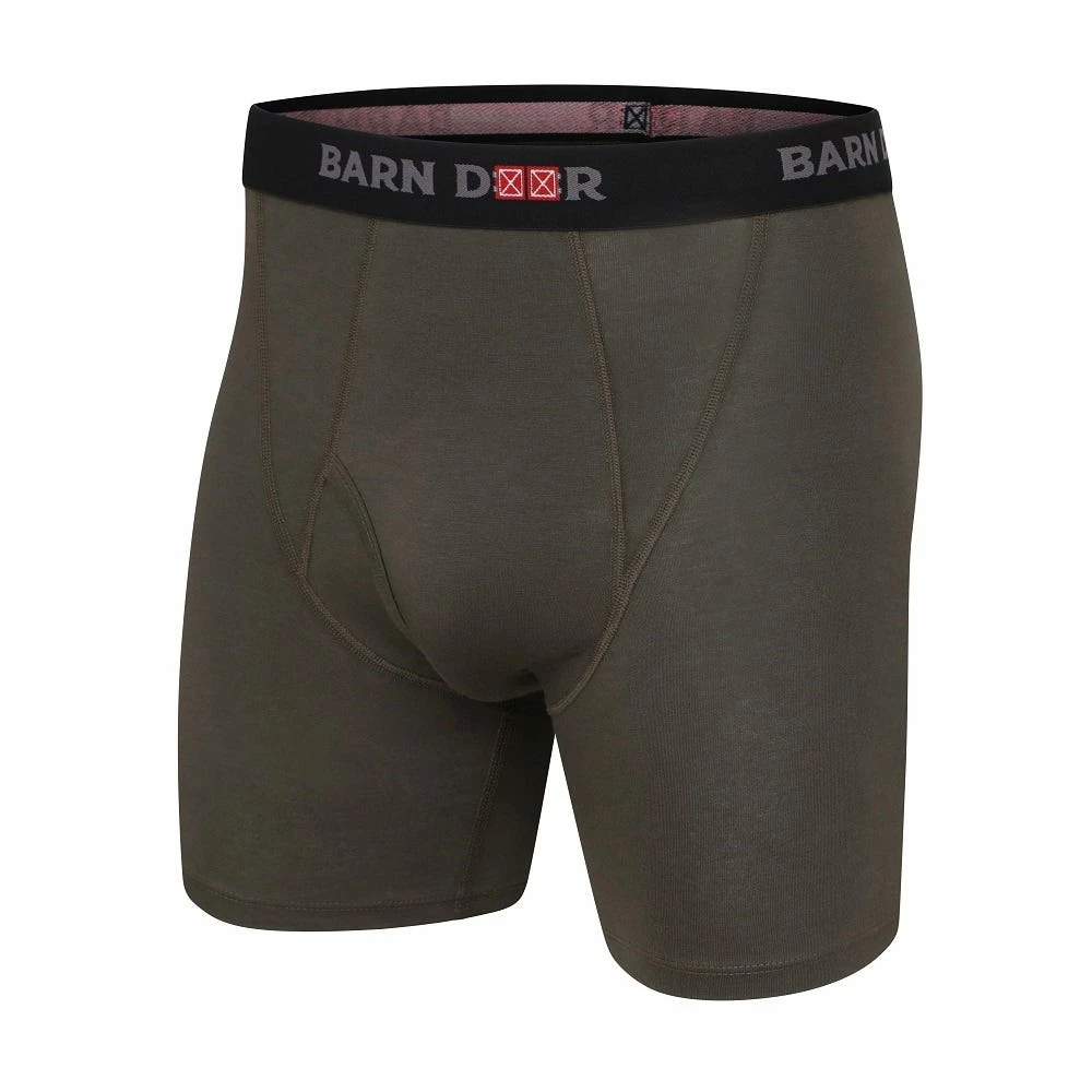 Best Pirce π Barn Door by Lincoln Outfitters Crew Cab Cotton Boxers Green - XLO9787-377 - Boxer Briefs π
