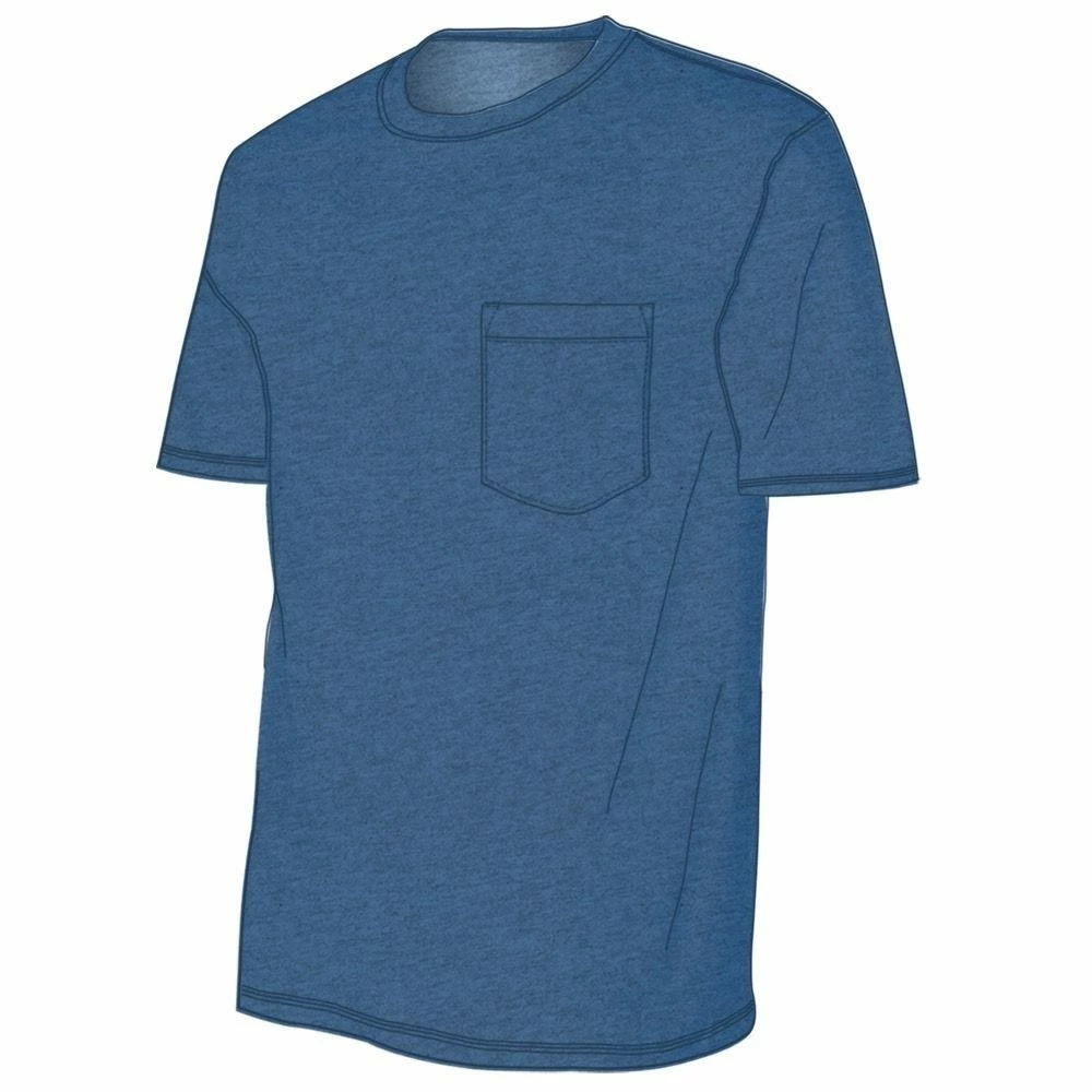 Top 10 π Lincoln Outfitters Men's Heavyweight Pocket T-Shirt - LOPK-01-BLU π―