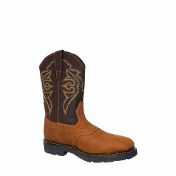 New 🤩 Lincoln Outfitters Men's Steel Square Toe Western Boot - L9S12 - Men's 🥾 Boots 🥰