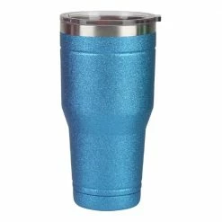 Buy 👏 Lincoln Outfitters 30oz. Stainless Tumbler Glitter Blue - 87-406-0204 - Water Bottles & Hydration 👏