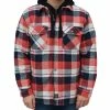 Discount 🤩 Lincoln Outfitters Men's Hooded 👚 Shirt Jacket Baked Apple - LOHJ-A0417B - Jackets 💯