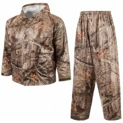 Best reviews of 😍 Lincoln Outfitters Men's 0.14mm PVC Rain Suit Camo - 82201-HDN - Raingear ✨
