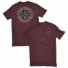Coupon 🧨 Lincoln Outfitters Men's Short Sleeve Graphic T-Shirt Windsor Wine Dark Heather - LO-61 - T-Shirts 🌟